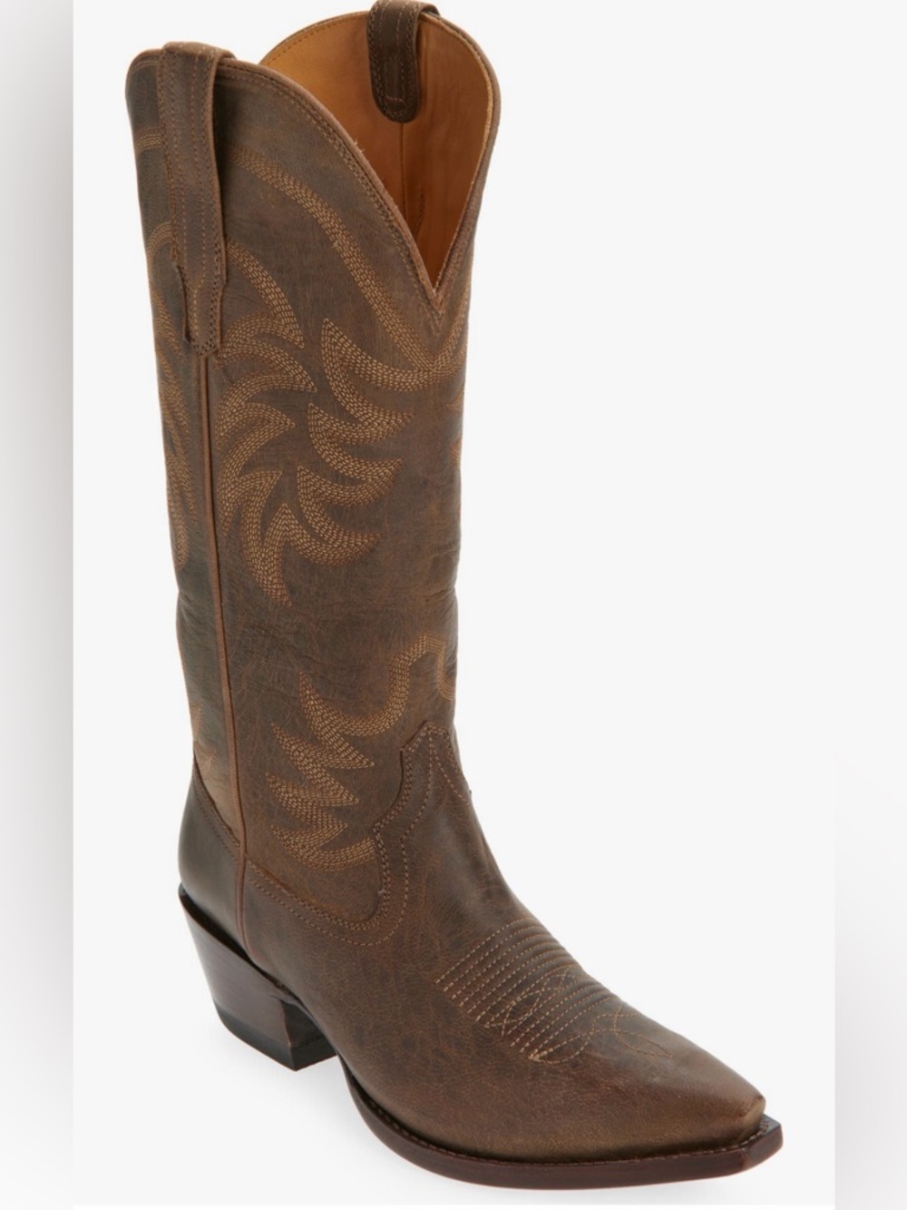 Tecovas The Annie Western Boot in Cafe - Picture 2 of 16
